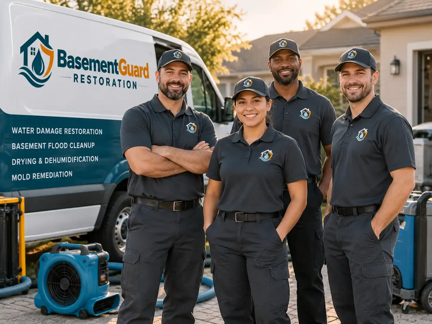 Basement Water Damage Restoration company in Brooklyn, MS